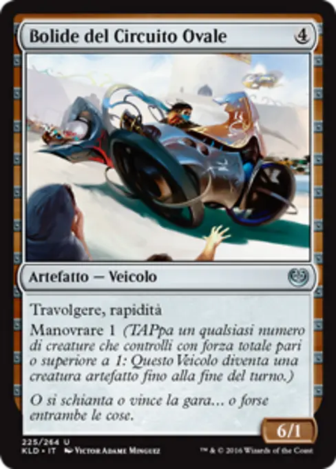 Bolide del Circuito Ovale