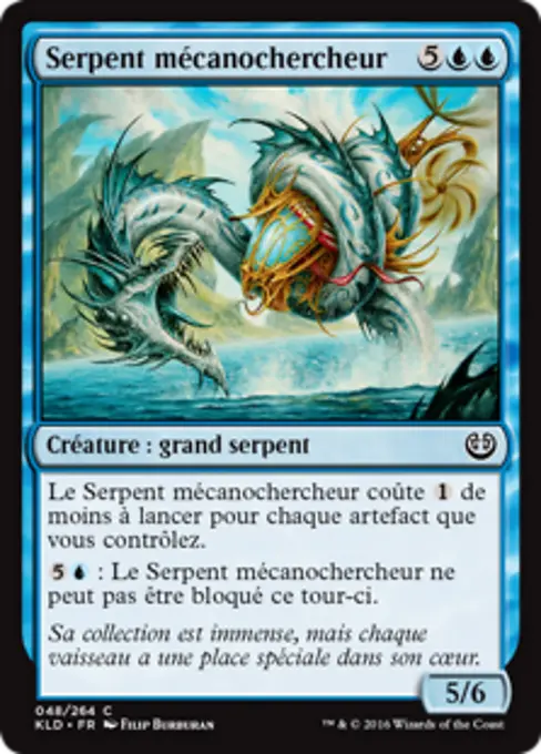 Serpent mécanochercheur