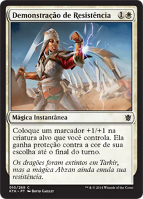 Demonstração de Resistência