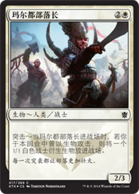 玛尔都部落长