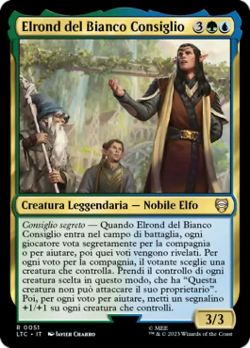 Elrond del Bianco Consiglio