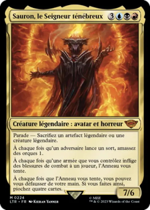 Sauron, le Seigneur ténébreux