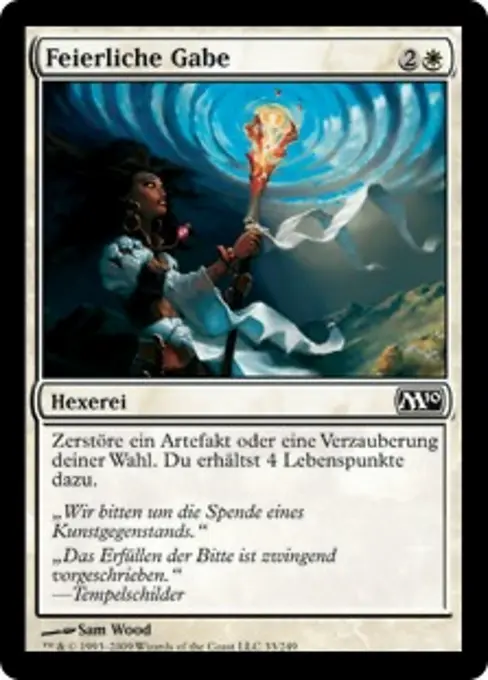 Feierliche Gabe