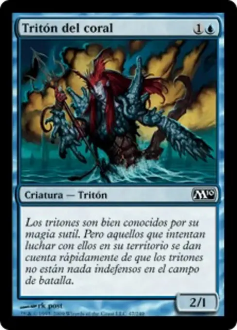 Tritón del coral