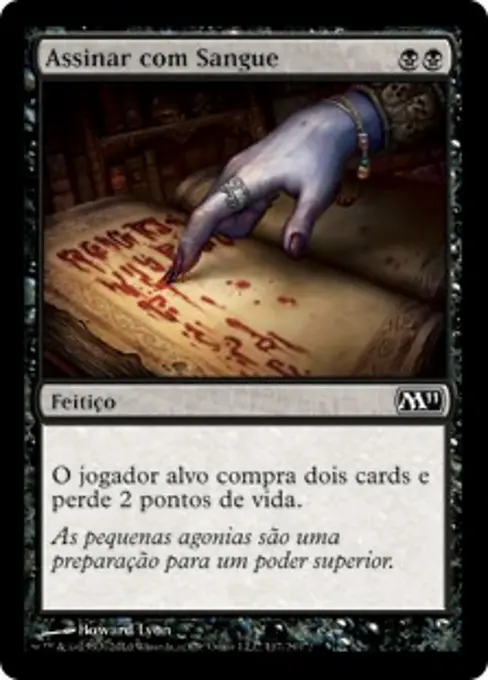 Assinar com Sangue