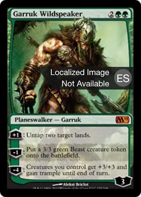 Garruk Portavoz Salvaje