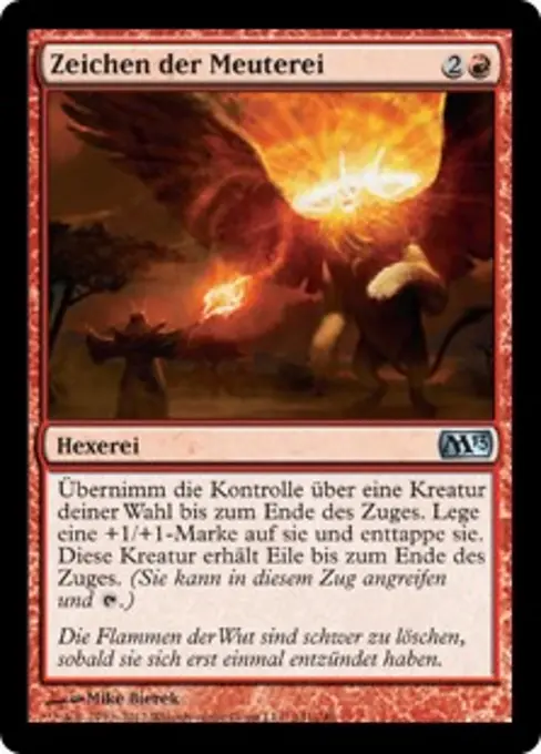 Zeichen der Meuterei