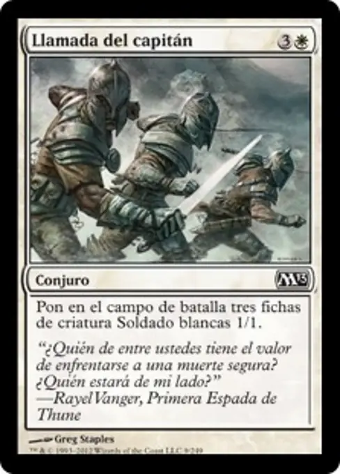 Llamada del capitán