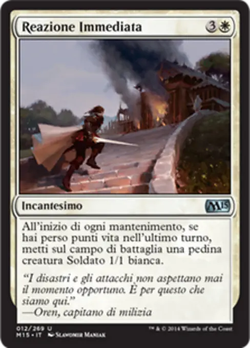Reazione Immediata