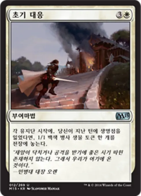 초기 대응