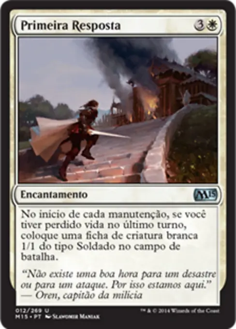 Primeira Resposta