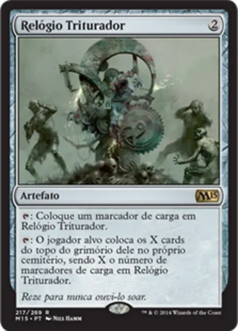 Relógio Triturador