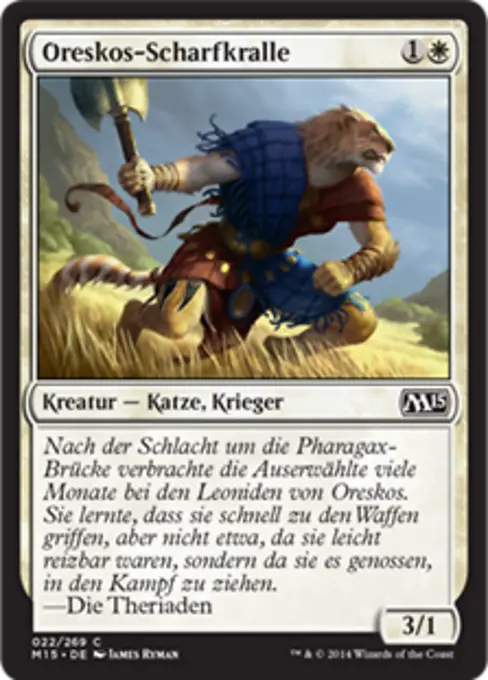 Oreskos-Scharfkralle