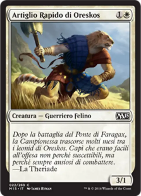 Artiglio Rapido di Oreskos