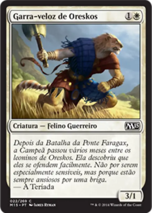 Garra-veloz de Oreskos