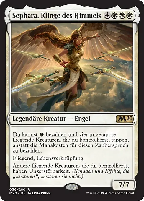 Sephara, Klinge des Himmels