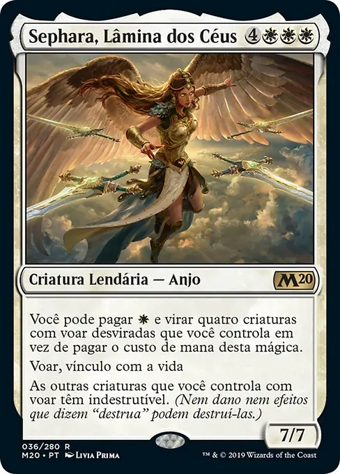Sephara, Lâmina dos Céus
