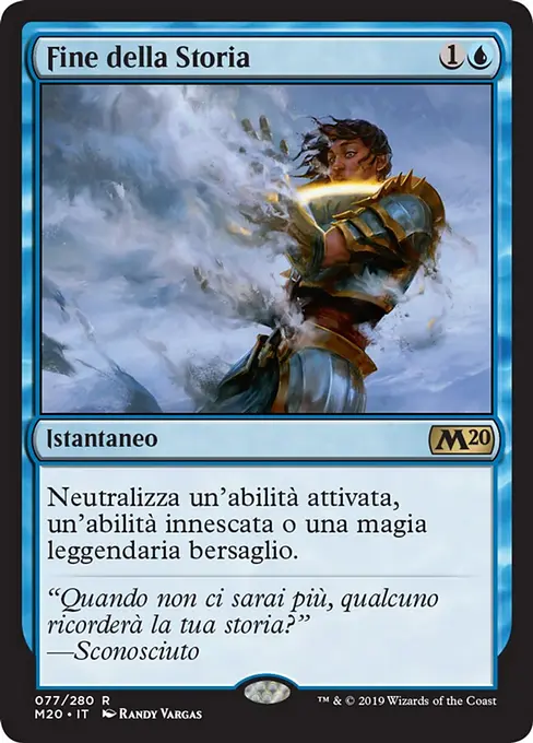 Fine della Storia