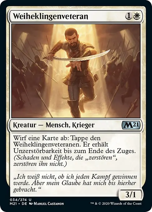 Weiheklingenveteran