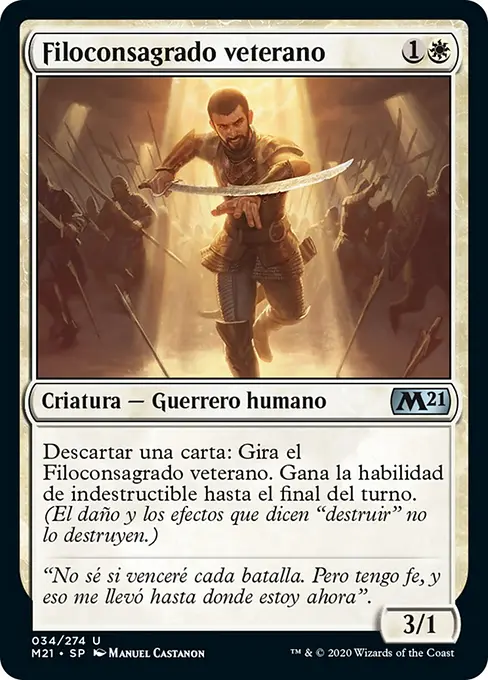 Filoconsagrado veterano