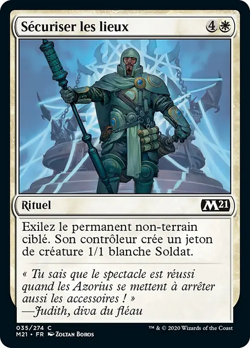 Sécuriser les lieux