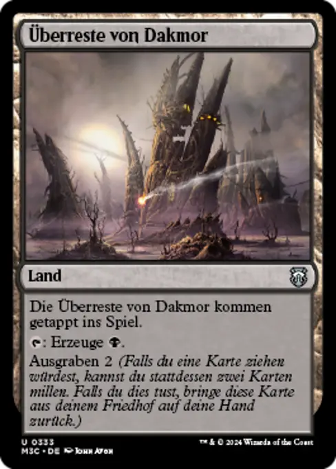 Überreste von Dakmor