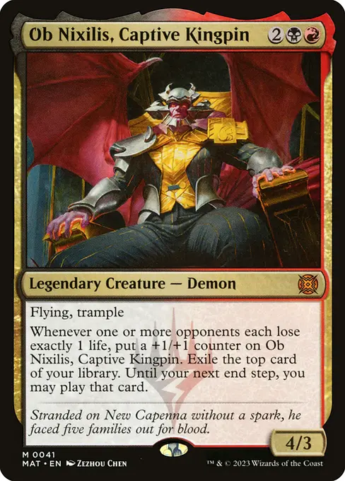 Ob Nixilis, Captive Kingpin