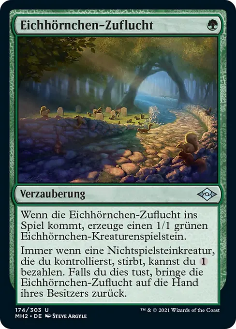Eichhörnchen-Zuflucht