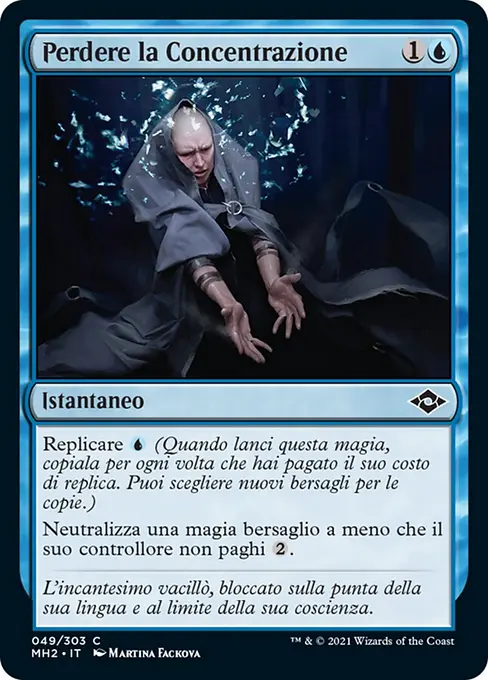 Perdere la Concentrazione