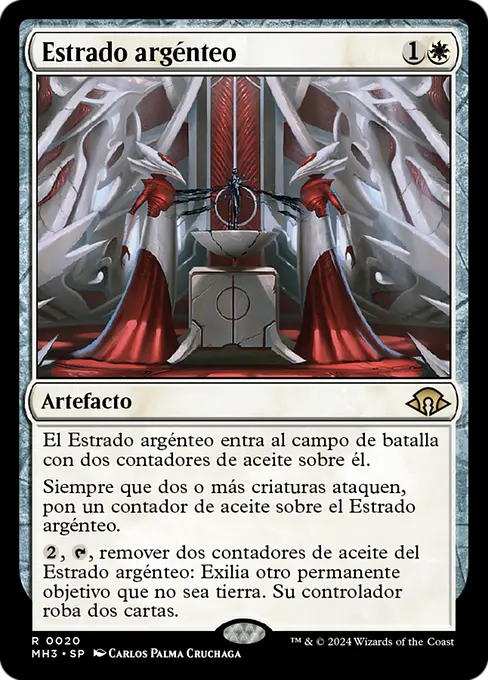 Estrado argénteo