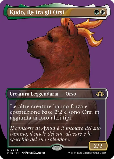 Kudo, Re tra gli Orsi