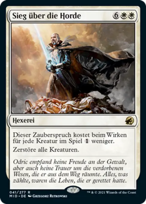 Sieg über die Horde