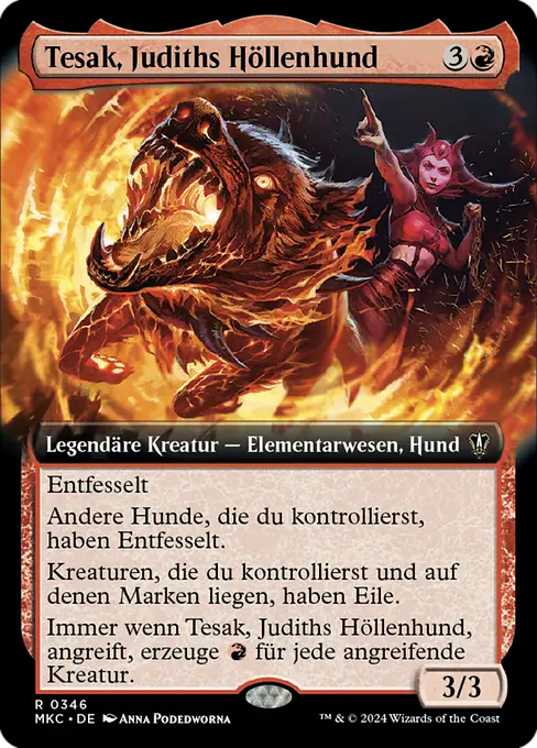 Tesak, Judiths Höllenhund