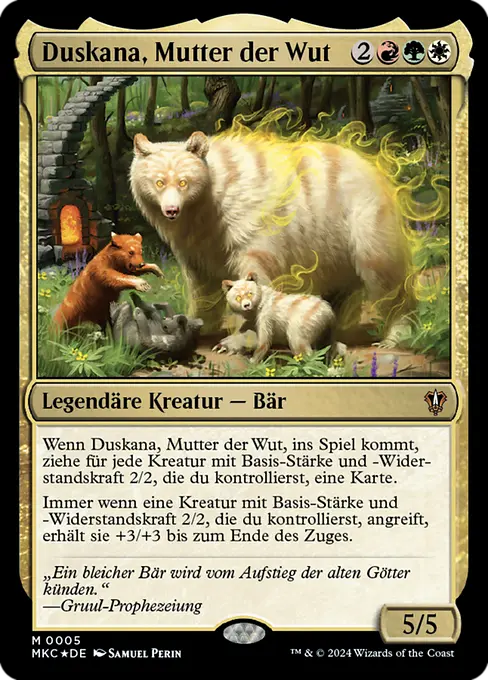 Duskana, Mutter der Wut
