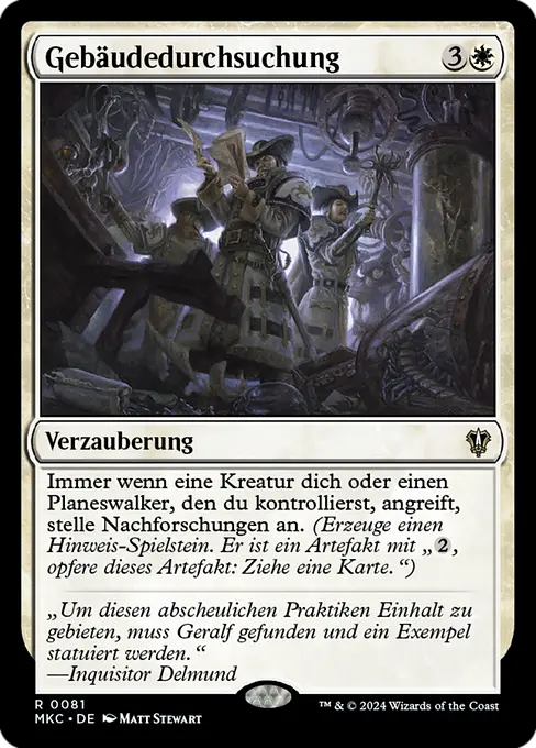 Gebäudedurchsuchung