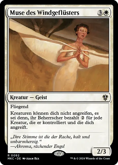 Muse des Windgeflüsters