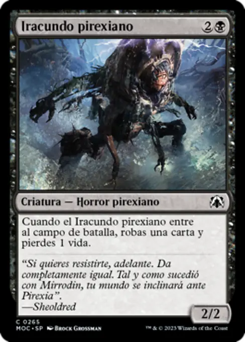Iracundo pirexiano