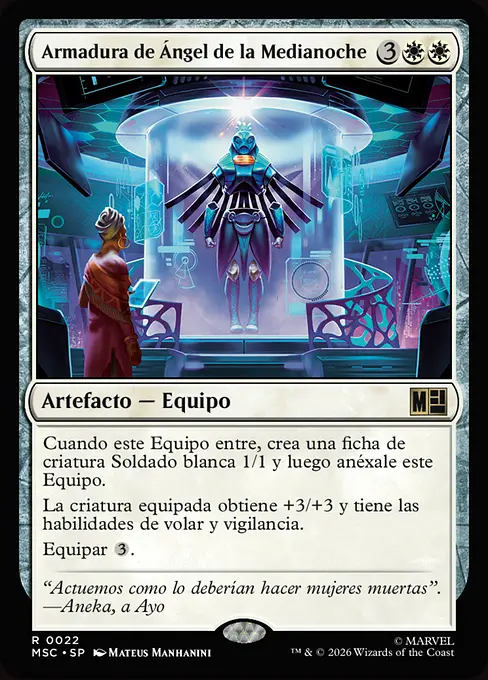 Armadura de Ángel de la Medianoche