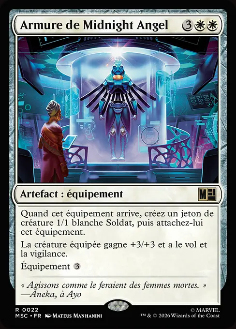 Armure de Midnight Angel