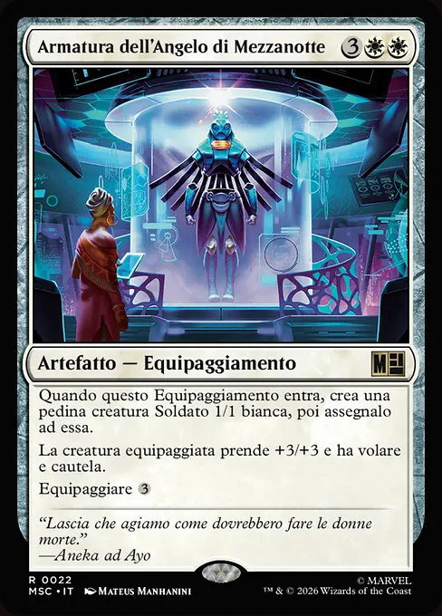 Armatura dell'Angelo di Mezzanotte