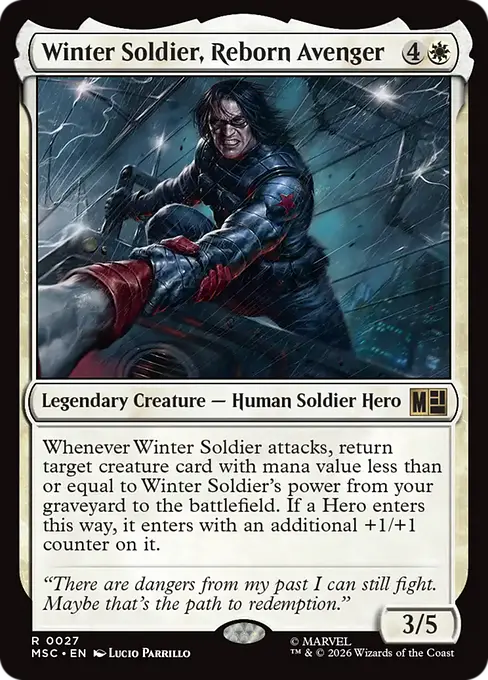 Winter Soldier, Reborn Avenger