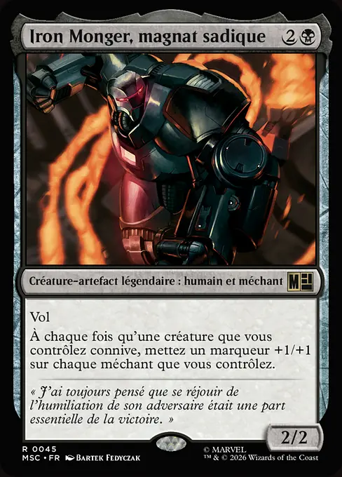 Iron Monger, magnat sadique