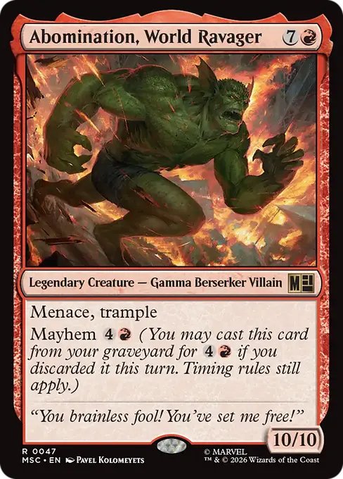 Abomination, World Ravager