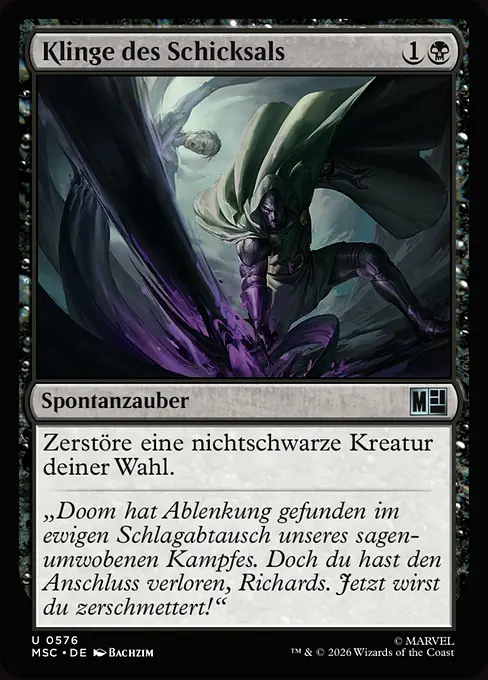 Klinge des Schicksals