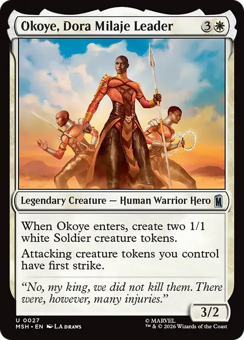 Okoye, Dora Milaje Leader