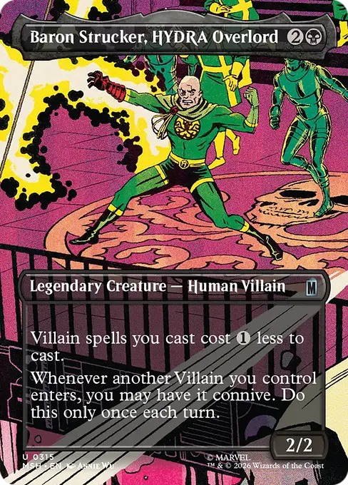 Baron Strucker, HYDRA Overlord