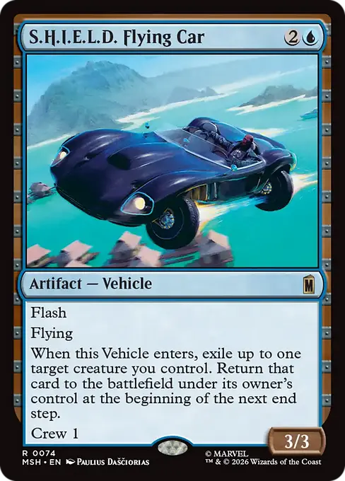 S.H.I.E.L.D. Flying Car