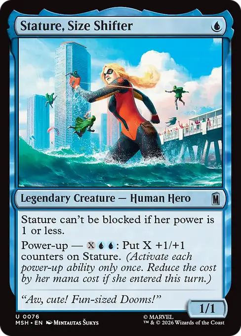 Stature, Size Shifter