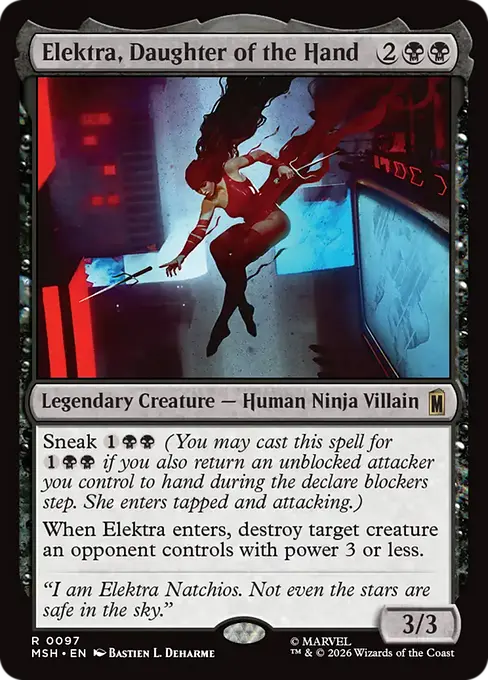 Elektra, Daughter of the Hand