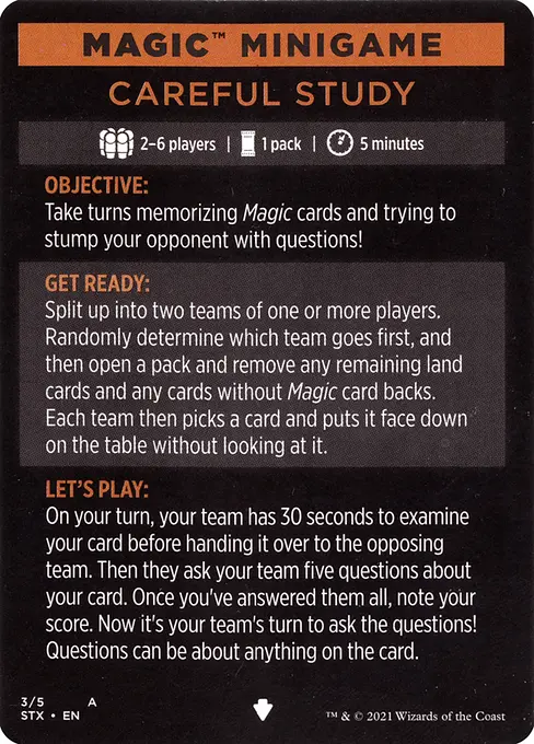 Careful Study (minigame)
